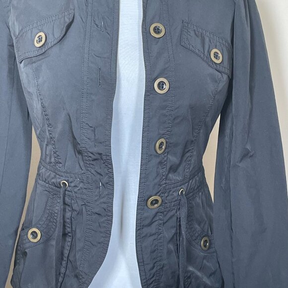 Michael Kors Black Utility Jacket  Size XS - Picture 9 of 10